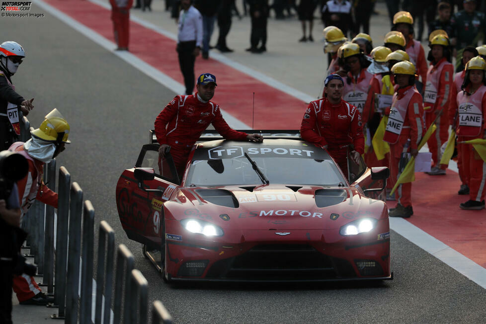 Endurance-Trophäe für GTE-Am-Teams, P2: TF Sport (Aston Martin Vantage AMR) - 154 Punkte