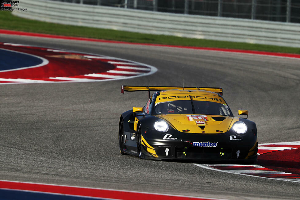 Endurance-Trophäe für GTE-Am-Teams, P3: Team Project 1 (Porsche 911 RSR) - 118 Punkte