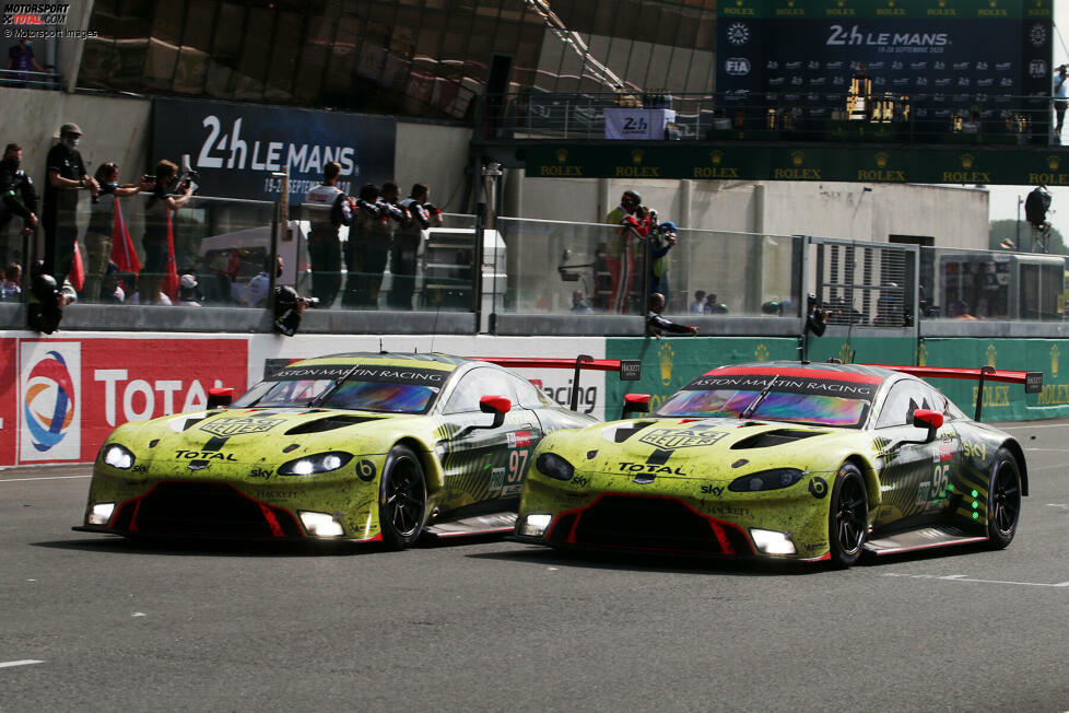 GT-Herstellerweltmeisterschaft, P1: Aston Martin - 332 Punkte