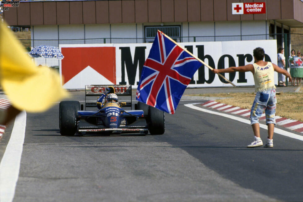 Mit dem zweiten Platz im Grand Prix von Ungarn (Rennen elf von 16) besiegelte Mansell seinen ersten und einzigen Weltmeistertitel. Danach sollte er noch ein Rennen im FW14B gewinnen (Portugal).