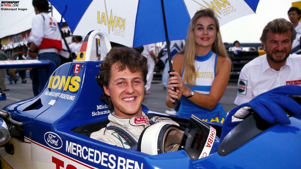 Über seine erste Begegnung mit Michael Schumacher: 