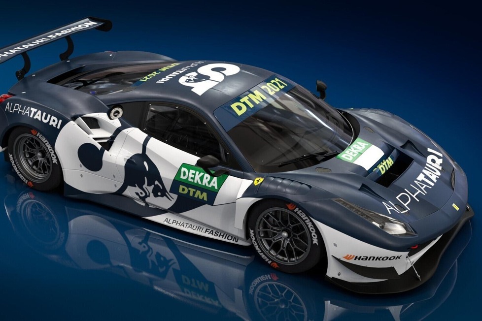 Red Bull und AF Corse setzen in der DTM-Saison 2021 zwei Ferrari 488 ein - Beide Autos haben ein unterschiedliches Design - Die Optik unter der Lupe