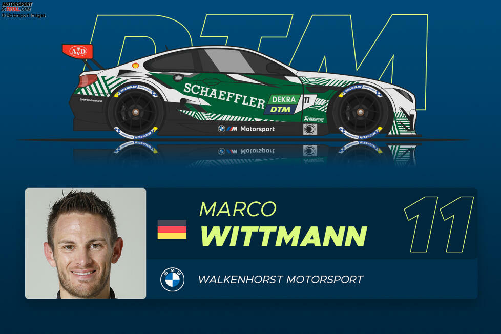 #11 Marco Wittmann (31) - Ranking: ******* (7 Sterne) 
Der zweimalige DTM-Champion ist ein Class-1-Spezialist, macht aber auch im GT3-Auto gute Figur, obwohl er nicht so viel Erfahrung hat. Sein Nachteil ist, dass er keinen Teamkollegen hat. Doch Wittmann ist bekanntlich ein Beißer!
