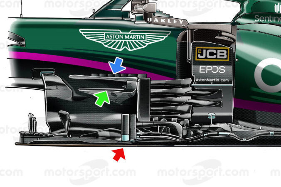 Aston Martin hat bei den Rennen in Österreich ein umfassendes Update an den Start geschickt, das wir in dieser Fotostrecke im Detail zeigen