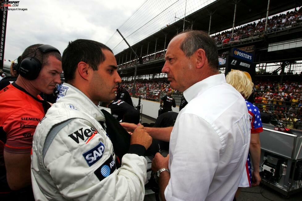 Juan Pablo Montoya (McLaren): So talentiert der Kolumbianer auch ist, so werfen ihm im Laufe seiner Karriere mehrere Experten immer wieder vor, ein schwieriger Charakter zu sein. Wie das mit Ron Dennis und McLaren zusammenpasst? Gar nicht! Nach anderthalb gemeinsamen Jahren fliegt der damals 30-Jährige raus.