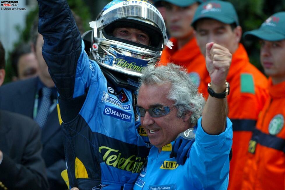 Jarno Trulli (Renault): Flavio Briatore mal wieder! Obwohl Trulli in der Saison 2004 den Großen Preis von Monaco gewinnt und nach 15 Saisonrennen in der WM knapp vor seinem Teamkollegen Fernando Alonso liegt, fliegt der Italiener drei Rennen vor Ende raus. Grund ist ein Vertrag bei Toyota ab 2005.