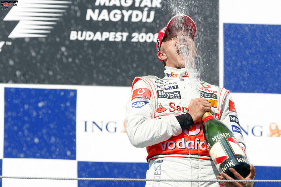14. Heikki Kovalainen (McLaren) beim Großen Preis von Ungarn 2008