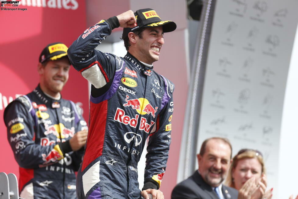 9. Daniel Ricciardo (Red Bull) beim Großen Preis von Kanada 2014