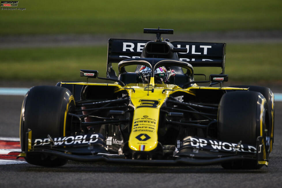 ... Renault R.S.20 aus der Saison 2020 gemeinsam? Die Antwort ist leicht ersichtlich: Die Grundform der 