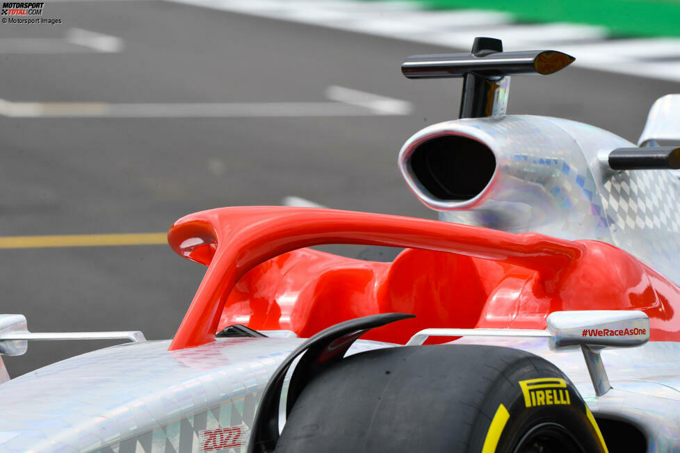 Cockpitschutz: Die Formel 1 setzt weiterhin auf Halo. Der Überrollbügel wird seit 2018 verbindlich verwendet und wurde auch in das künftige Autodesign integriert.