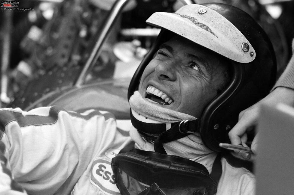 5. Jim Clark: Wer Jim Clark ist, muss man Formel-1-Fans wohl nicht sagen. Der Schotte gilt als einer der talentiertesten Formel-1-Piloten aller Zeiten und hätte noch mehr als zwei WM-Titel holen können, wenn er 1968 nicht bei einem Formel-2-Rennen in Hockenheim tödlich verunglückt wäre.
