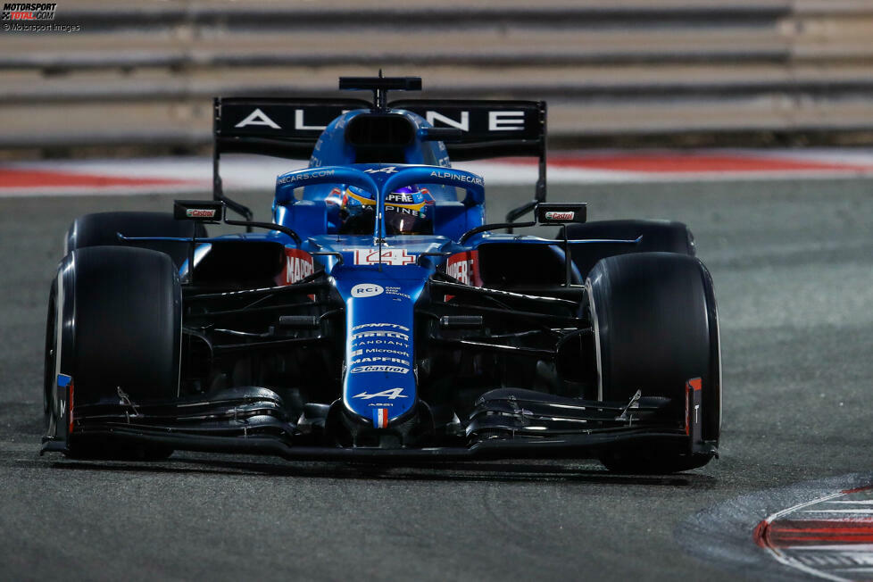 Fernando Alonso (3): Unauffälliges Wochenende von Alpine. Alonso mit Pech in Q2, verpasst die Top 10 nur um 0,012 Sekunden, auch aufgrund von Verkehr vor ihm. Im Rennen als Achter in den Punkten. Nicht herausragend, aber ordentlich.