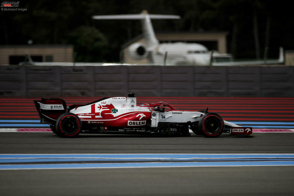 Kimi Räikkönen (4): Der schwächere der beiden Alfa-Romeo-Fahrer, und im Qualifying schon nach dem ersten Segment draußen, über sechs Zehntel hinter dem Teamkollegen. Da sollte schon etwas mehr kommen vom Ex-Champion, auch wenn das Auto in Le Castellet nicht viel hergab.