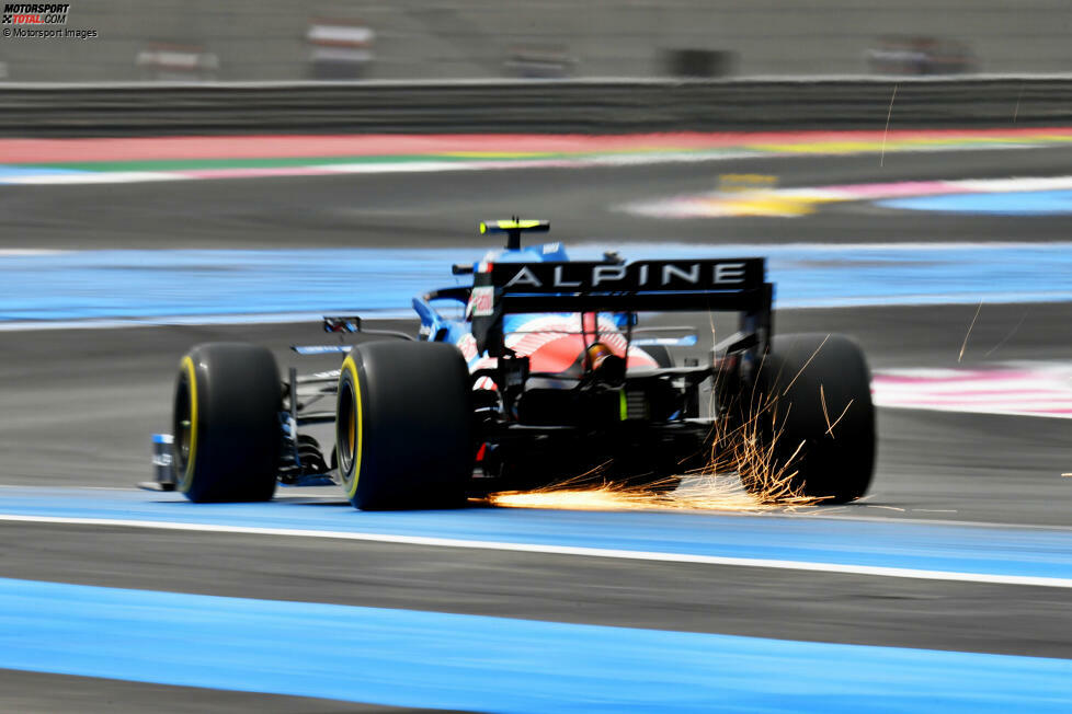 Esteban Ocon (4): Er ist blass geblieben im ersten Rennen nach der Vertragsverlängerung bei Alpine. War langsamer als Teamkollege Fernando Alonso im Qualifying, im Grand Prix auf der gegenläufigen Strategie ebenso. Insgesamt kam da zu wenig.