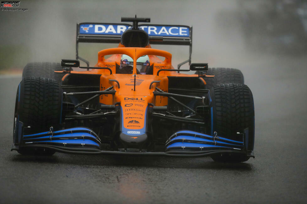 Daniel Ricciardo (2): Eines der besseren Wochenenden für den McLaren-Neuzugang, mit P4 am Ende. Warum es dafür nicht die Eins gibt? Weil Teamkollege Norris vom Speed her wieder klar der Schnellere war.
