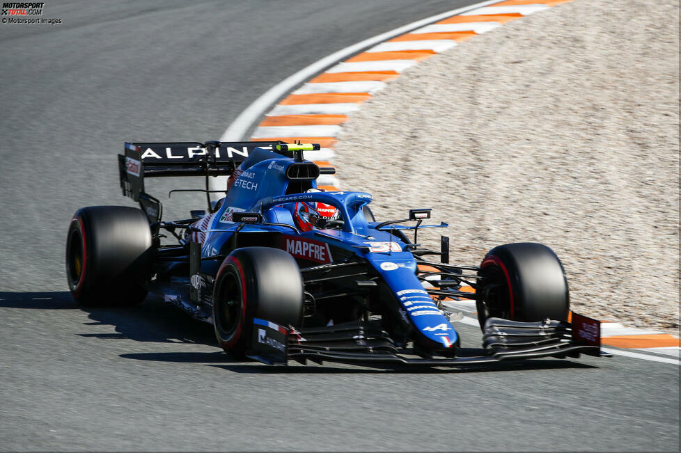 Esteban Ocon (3): Wollte unbedingt eine Teamorder zu seinen Gunsten durchsetzen, aber Alonso fuhr ihm dann doch davon. Trotz des besseren Qualifyings hat Ocon im Rennen weniger geglänzt. Am Ende stehen Punkte. Und Note Drei.