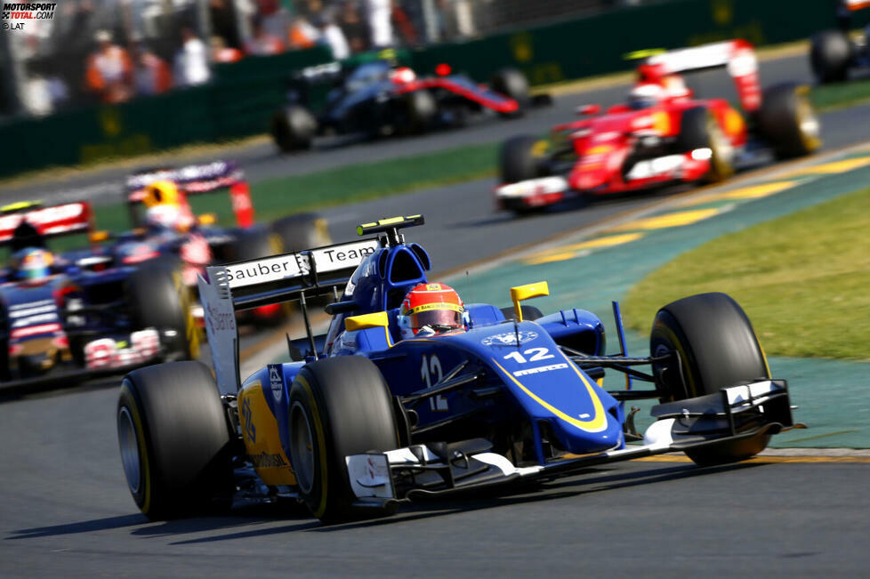 7. Felipe Nasr (Sauber): Platz fünf beim Großen Preis von Australien 2015 in Melbourne