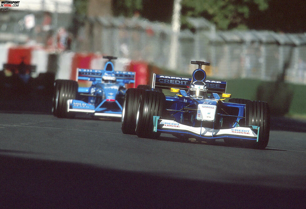19. Kimi Räikkönen (Sauber): Platz sechs beim Großen Preis von Australien 2001 in Melbourne