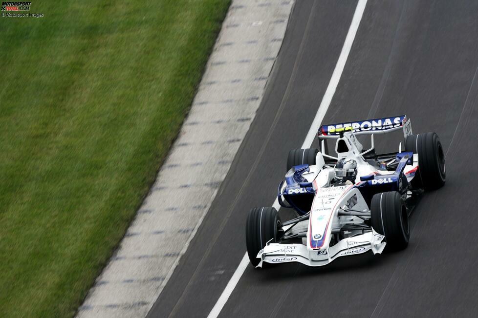 13. Sebastian Vettel (BMW-Sauber): Platz acht beim Großen Preis der USA 2007 in Indianapolis
