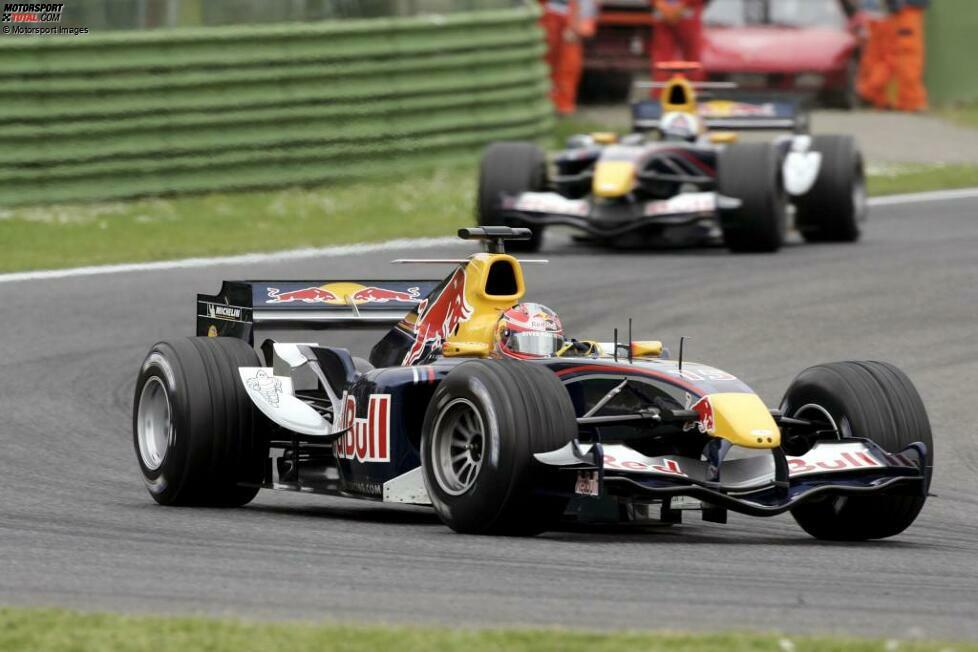 16. Vitantonio Liuzzi (Red Bull): Platz acht beim Großen Preis von San Marino 2005 in imola