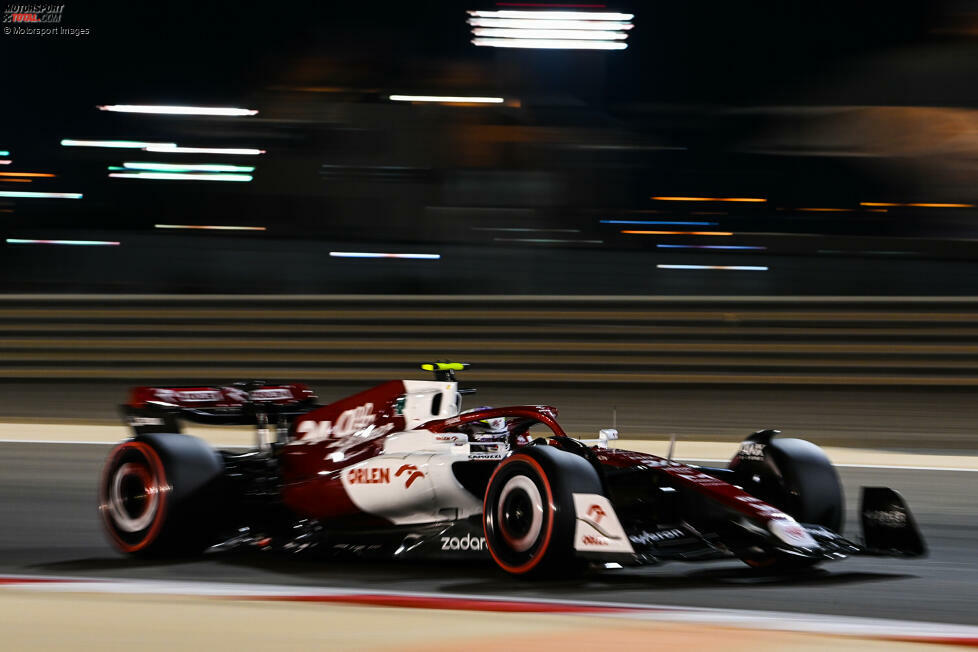 2. Guanyu Zhou (Alfa Romeo): Platz zehn beim Großen Preis von Bahrain 2022 in Sachir