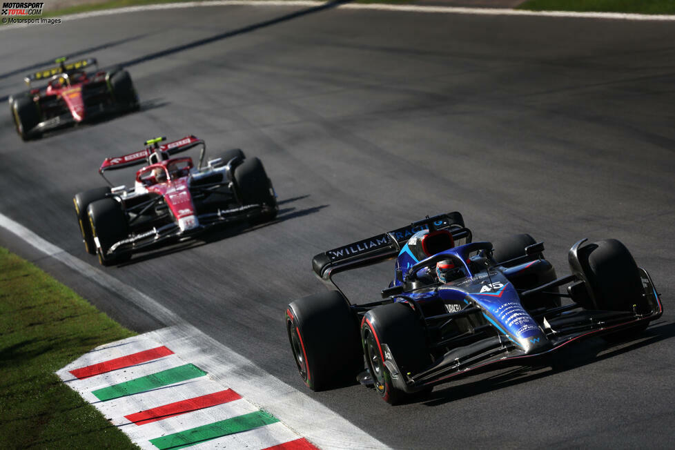 1. Nyck de Vries (Williams) Platz neun beim Großen Preis von Italien 2022 in Monza