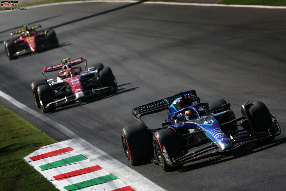 2. Nyck de Vries (Williams): Platz neun beim Großen Preis von Italien 2022 in Monza