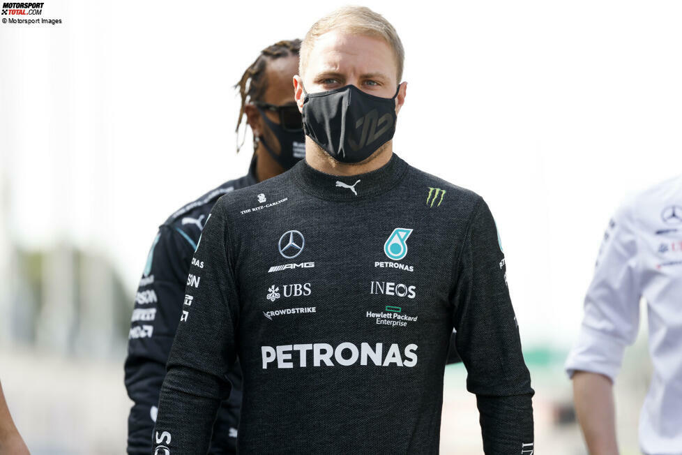 Valtteri Bottas (Mercedes): 0 Punkte