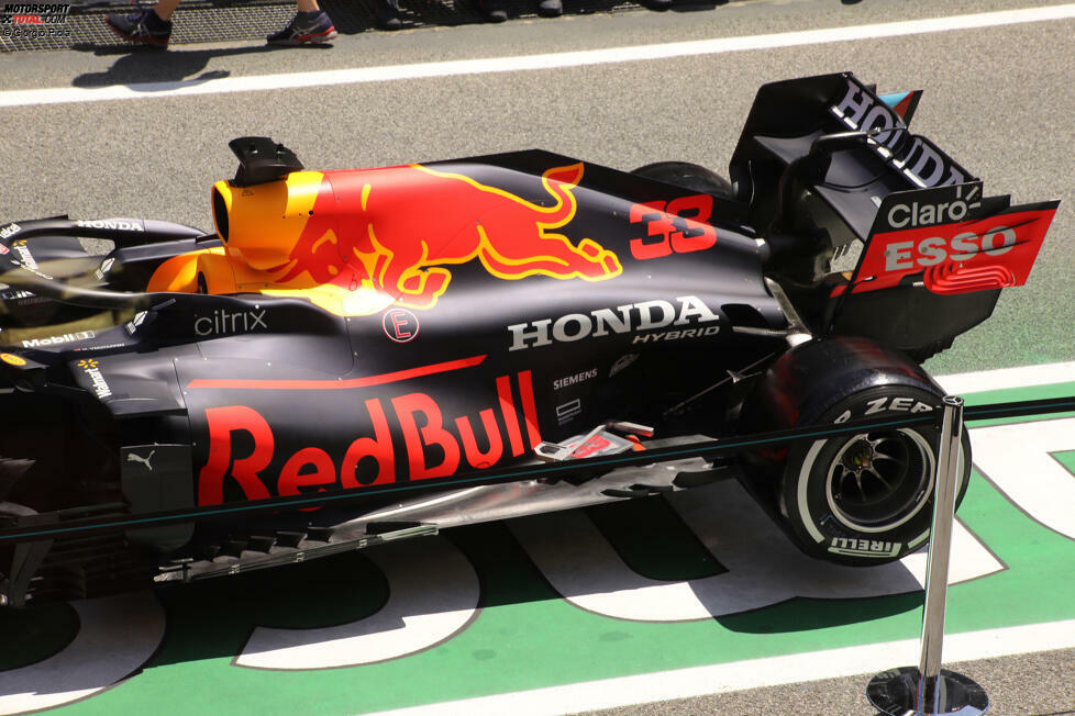 Red Bull RB16B: Unterboden und Heckflügel