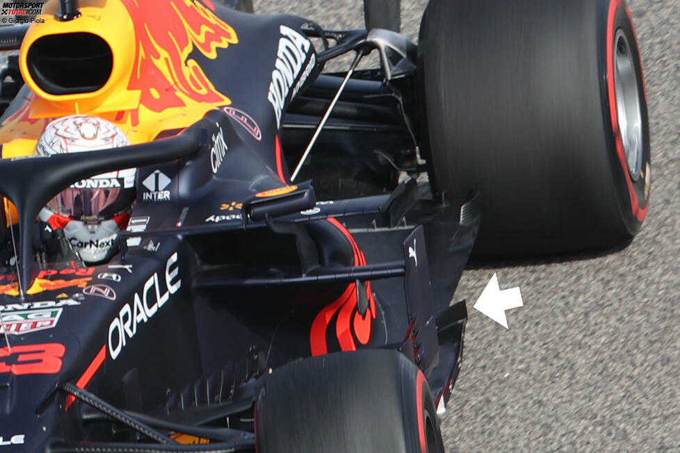 Red Bull RB16B: Unterboden