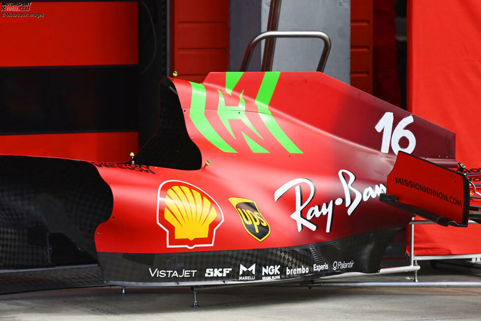 Ferrari SF21: Motorhaube