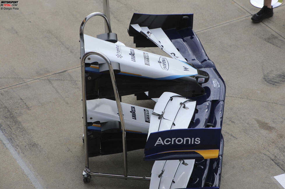 Williams FW43B: Frontflügel