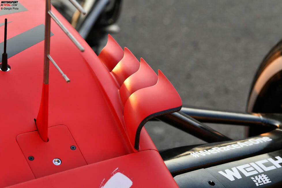 Ferrari SF21: Winglets