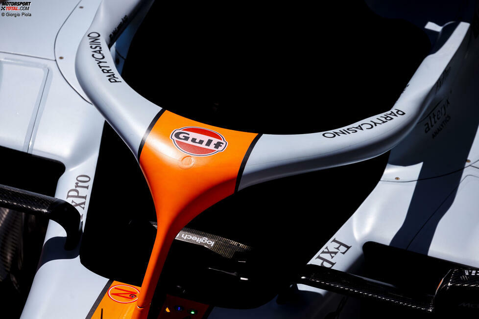 McLaren MCL35M: Halo