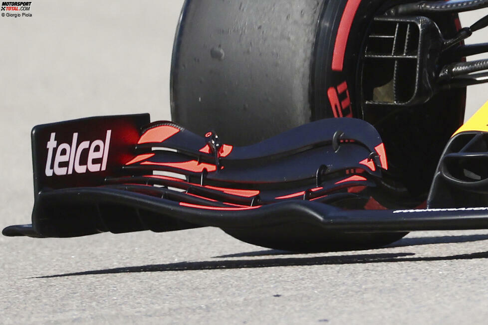 Red Bull RB16B: Frontflügel