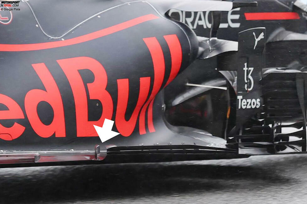 Red Bull RB16B: Unterboden