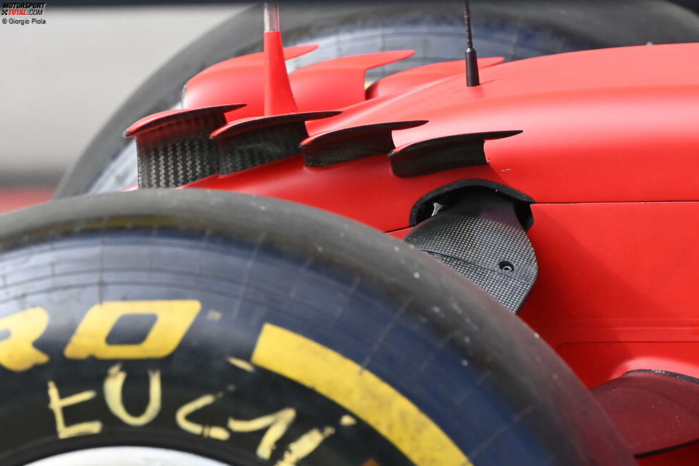 Ferrari SF21: Winglets