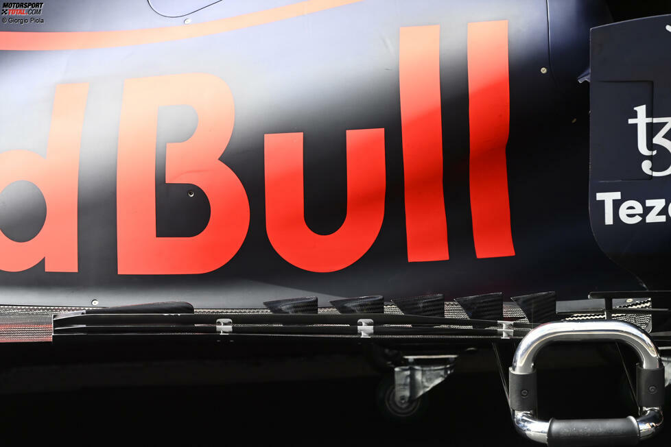 Red Bull RB16B: Unterboden