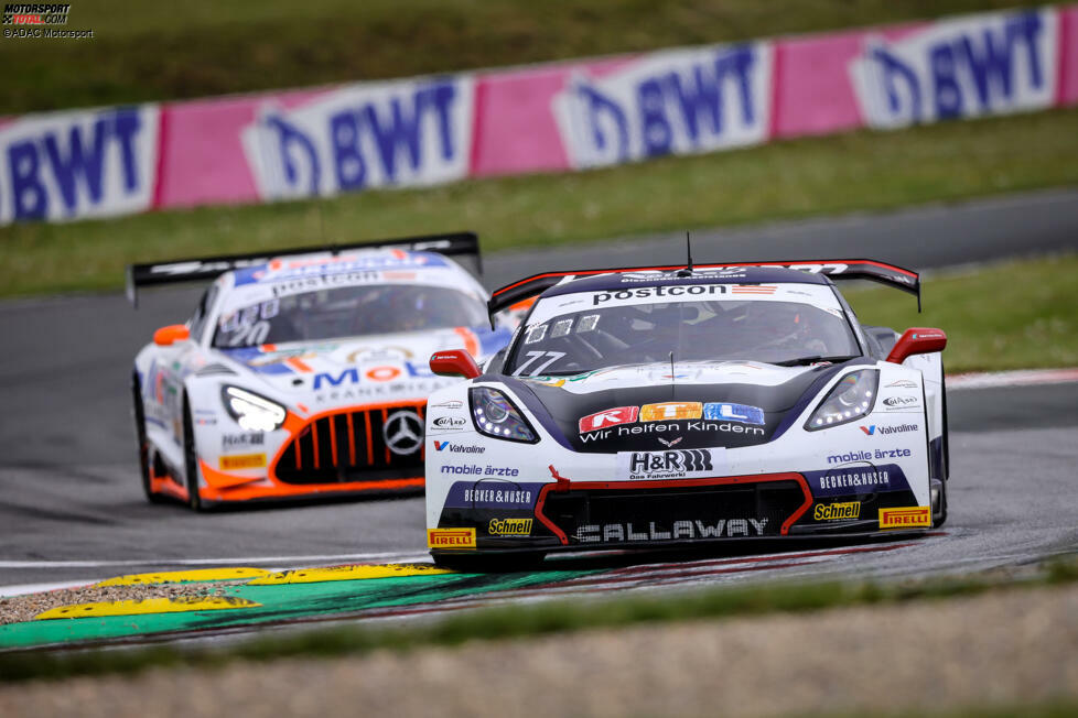 Drei Handvoll: Das ADAC GT Masters startet 2021 in seine bereits 15. Saison. Seit dem ersten Rennen 2007 durchgängig in der Serie am Start: Die Corvette von Callaway Competition.