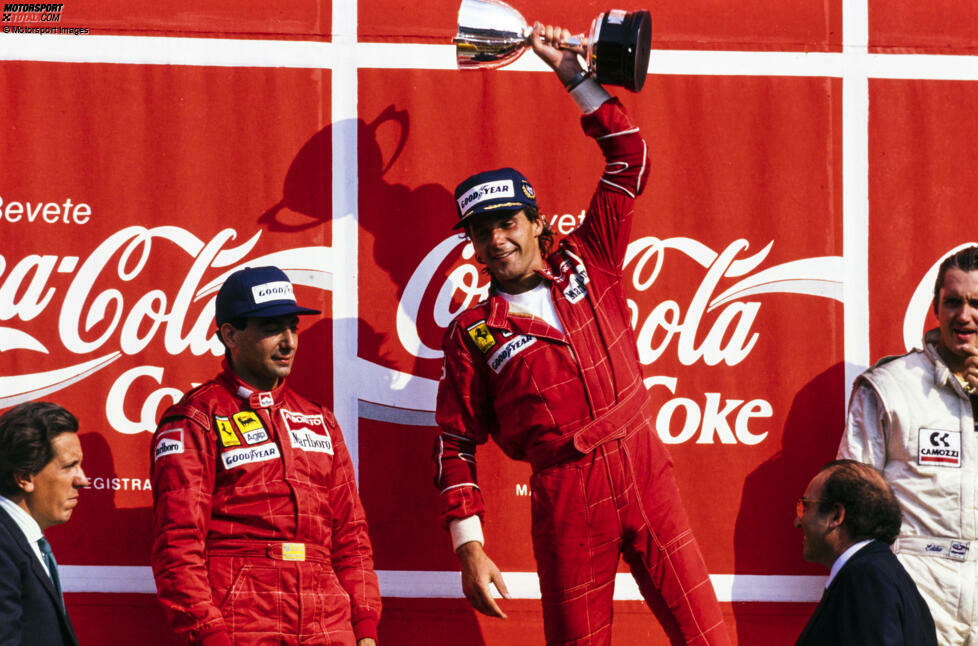 16. Michele Alboreto - Monza 1988 (Platz zwei)