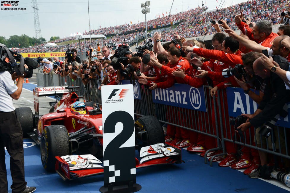 5. Fernando Alonso - Budapest 2014 (Platz zwei)