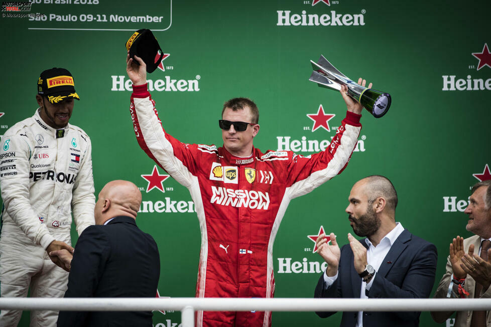 4. Kimi Räikkönen - Interlagos 2018 (Platz drei)