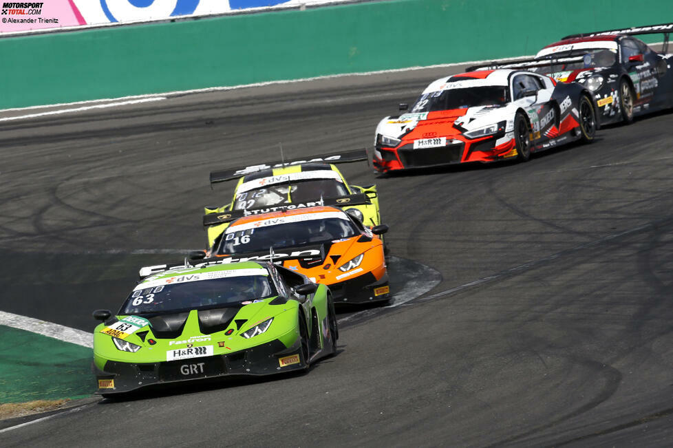 Lamborghini: Wie sein Schwesterfahrzeug R8 von Audi erhält auch der Lamborghini Huracan GT3 ein zweites Evolutionspaket, das 2023 debütieren wird