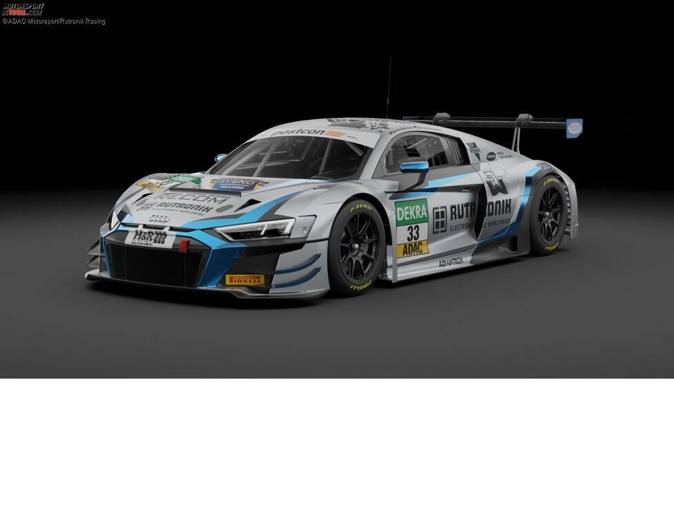 #33 - Rutronik Racing: Dennis Marschall, Kim-Luis Schramm (Audi R8 LMS GT3)