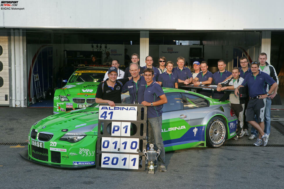 2011: Dino Lunardi/Alexandros Margaritis (BMW Alpina B6 GT3)