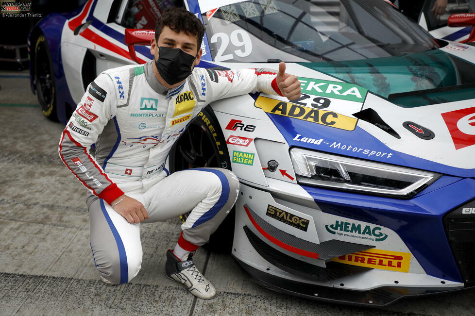 Ricardo Feller war mit drei Poleosition-Awards 2021 der beste Fahrer im Zeittraining.
