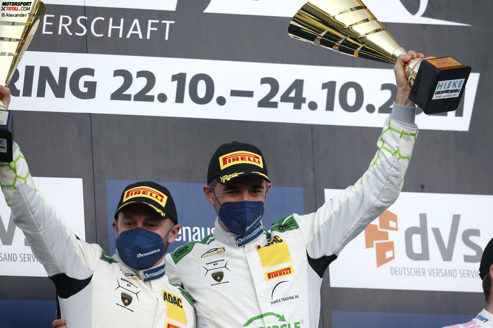 Trophy-Wertung: 3. Rolf Ineichen (GRT GRASSER RACING TEAM, Lamborghini, #19), 286 Punkte