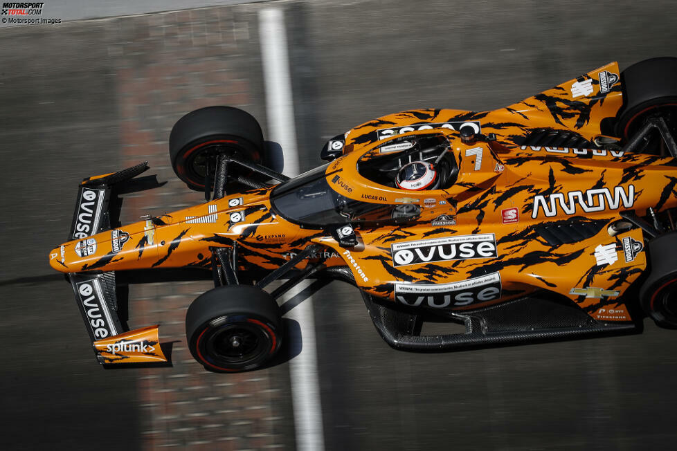 14. Felix Rosenqvist (McLaren-Chevrolet)