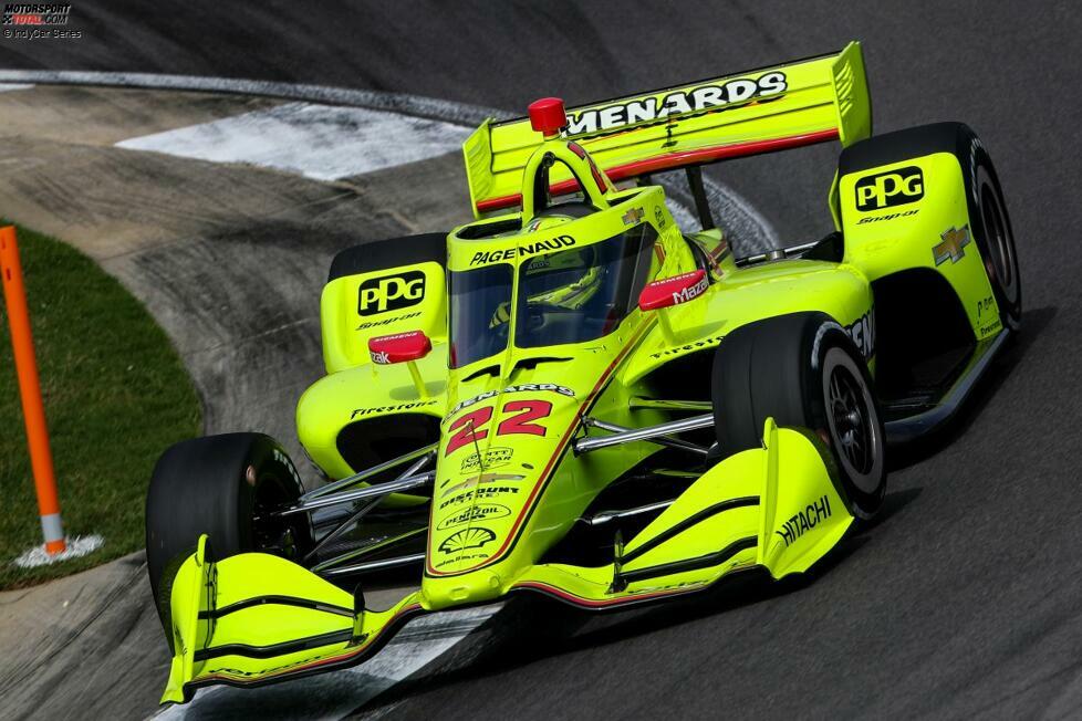 #22: Simon Pagenaud (Penske-Chevrolet) - IndyCar-Champion 2016 und Indy-500-Sieger 2019