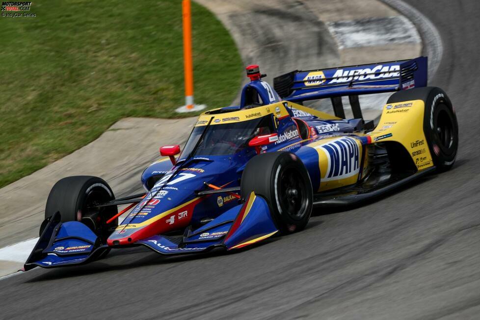 #27: Alexander Rossi (Andretti-Honda) - Indy-500-Sieger 2016